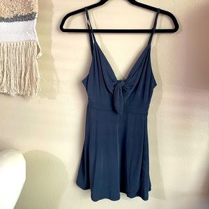 Navy blue Urban Outfitters romper